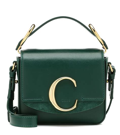 chloe mini c bag green|chloe mini c bag black.